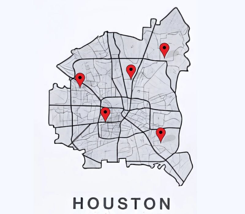 Houston Map